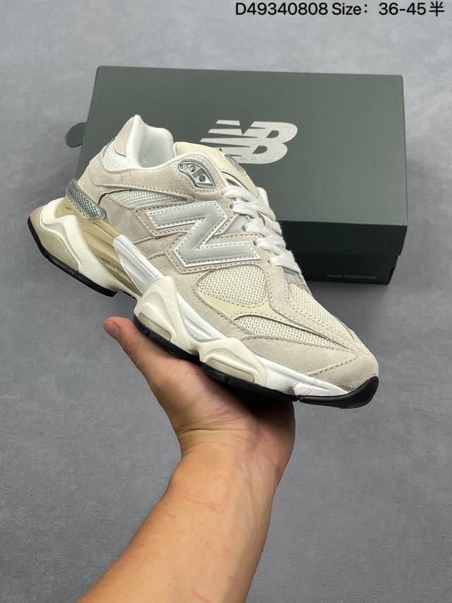 公司级Nb 新百伦 New Balance Nb9060小象蹄男女款9060舒适百搭老爹鞋 全新 9060 款式将经典风格与现代设计融合到日常多功能性中。 90