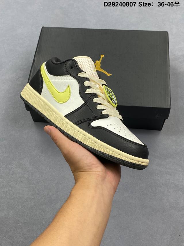 公司级Nike Air Jordan 1 Low Aj1乔1低帮休闲板鞋 同步官方配色 官方货号:Hq3009-003 尺码:36 36.5 37.5 38 3