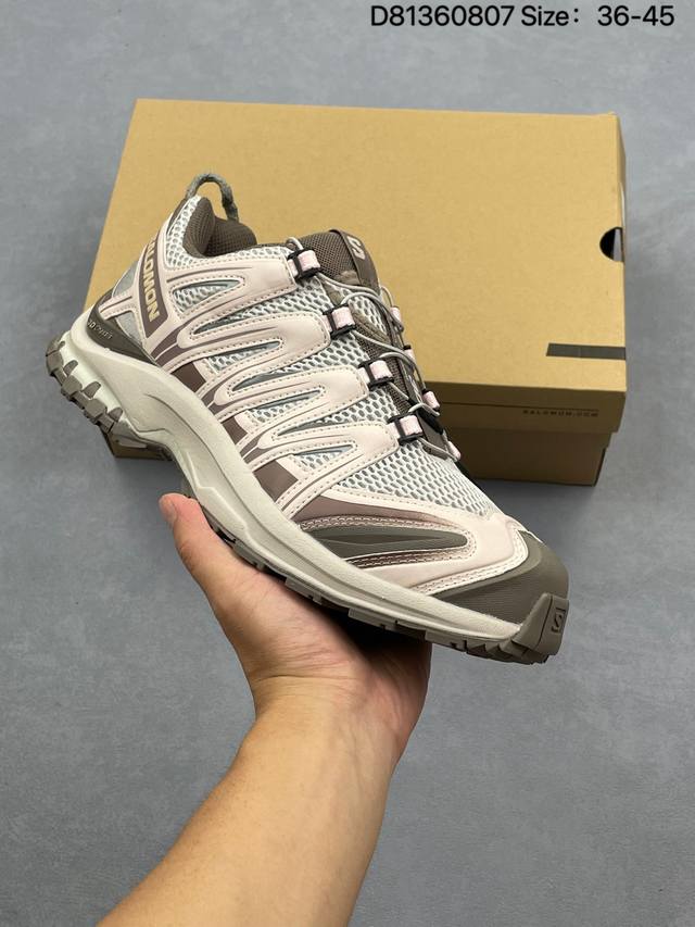 法国户外品牌-萨洛蒙 Salomon Xa Pro 3D Suede 探索者系列 纯原版本 潮流越野机能户外休闲运动跑步鞋 采用透气网布与防护皮革组合鞋面材质