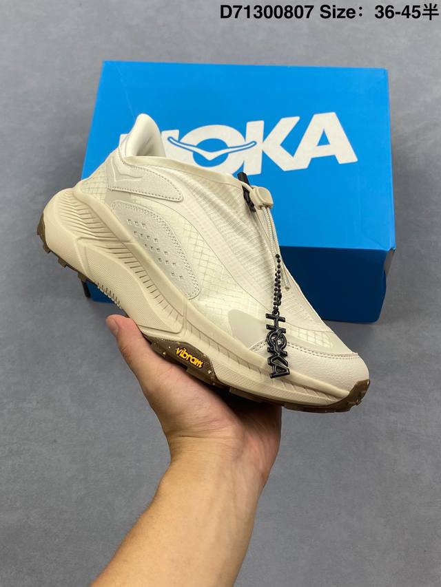 Hoka户外防水运动休闲鞋 Hoka One One Tor Summit 舒适百搭 防滑耐磨 低帮 徒步鞋 男女同款 黑色 独家私模 原鞋开模 1：1精品工艺