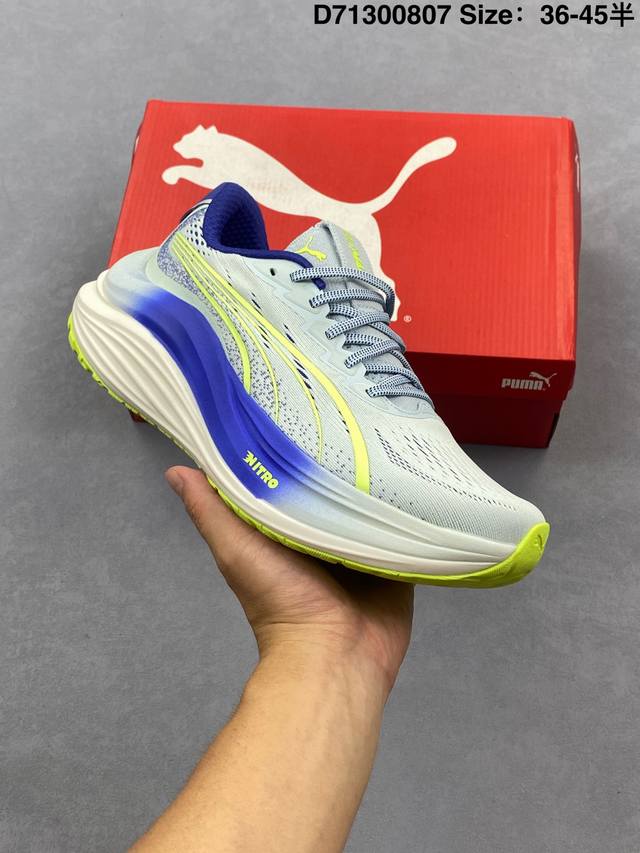 彪马Puma Race To Beat The Elite 低帮专业越野跑步鞋 实拍首发 这款鞋5Mm的前后掌落差能让你贴近自然跑的步态 使你的身体对鞋子的缓震