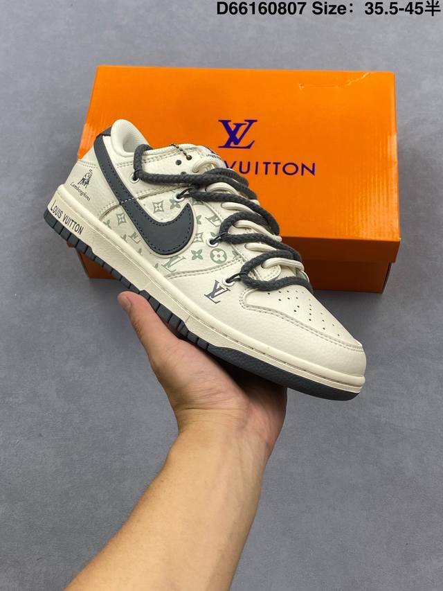 海外爆款限量发售！公司级 Nike Sb Dunk Low“Bape联名 绑带蓝勾” 周年高端定制 低帮休闲板鞋 定制鞋盒 大厂纯原品质出货 超高清洁度 皮料切