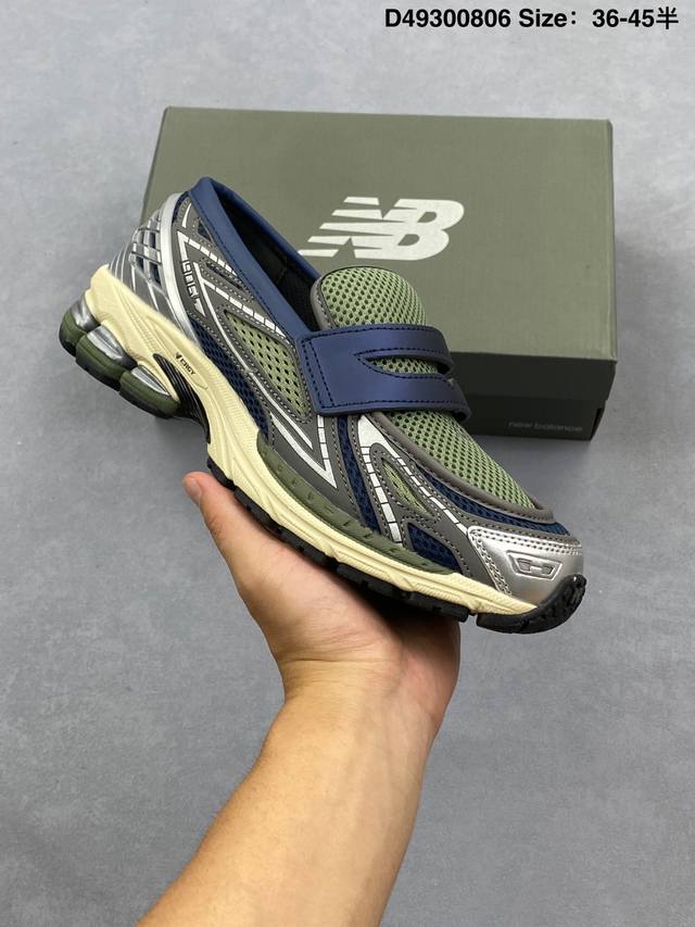新百伦 新款 New Balance 1906L 一脚蹬缓震乐福鞋款 厚底增高百搭运动休闲鞋。New Balance 话题十足的乐福鞋款 1906L 1906