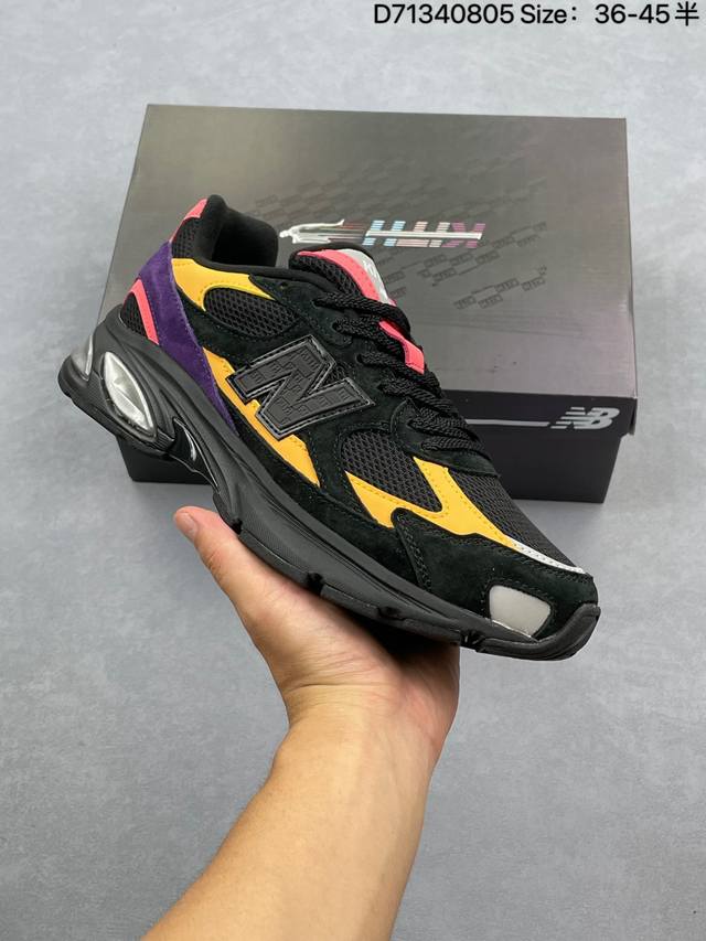 New Balance 2010系列 新百伦 复古老爹风网布跑步休闲运动鞋 新百伦经典配色 沿袭了面世之初的经典科技 以Encap中底配以升级版 N-Ergy缓