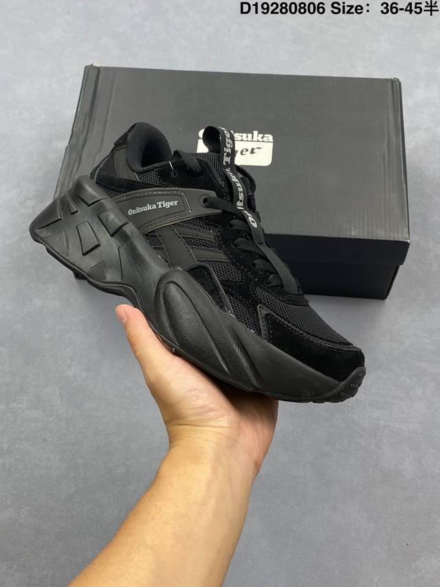 Asics 亚瑟士Onitsuka Tiger鬼塚虎Sp-I 新款运动休闲鞋厚底老爹鞋 货号：1183C184 021 尺码：36～45半 编码：D19 806