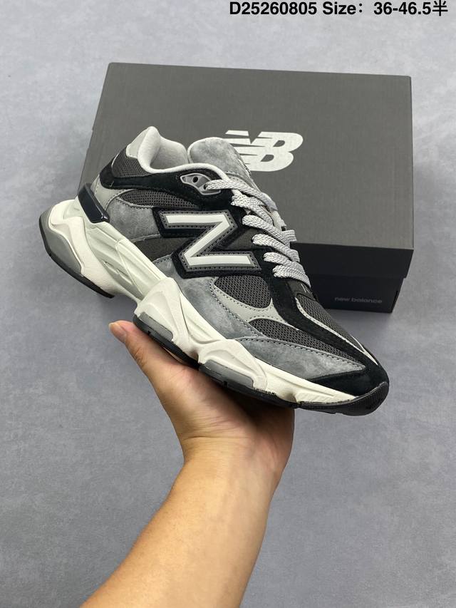 Nb 新百伦 New Balance Nb9060小象蹄男女款9060舒适百搭老爹鞋 全新 9060 款式将经典风格与现代设计融合到日常多功能性中。 9060