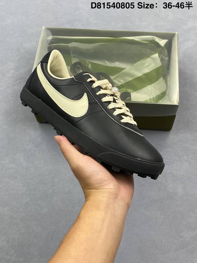 Pk纯原 Bode X Nike Nike X Bode联名款Astro Grabber低帮复古联名 黑白！ 货号：Fj9821-001！ 尺码：36 36.5