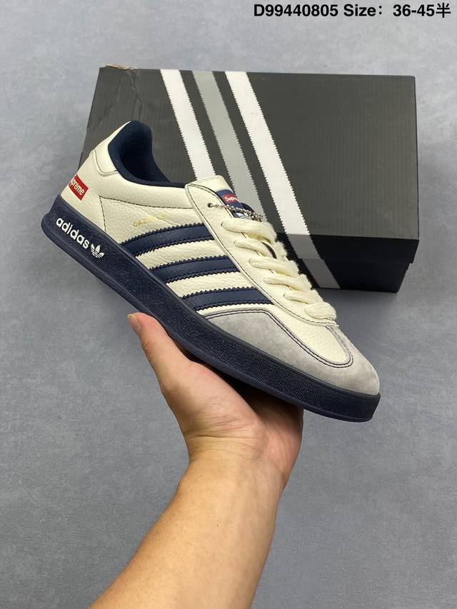 阿迪达斯三叶草Adidas Originals Samba 桑巴舞系列绅士德训足球风百搭低帮休闲运动板鞋 货号:Dm1234 尺码:36～45半 编号：D994