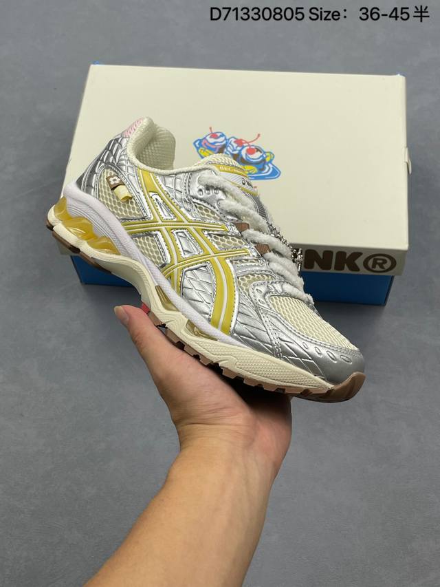 Asics Gel-Kahana Nimbus 10.1 耐磨透气低帮休闲鞋 户外机能元素 Y2K赛道持续对未来世界的无限想象和探索经典鞋面设计赋予其更加流畅的