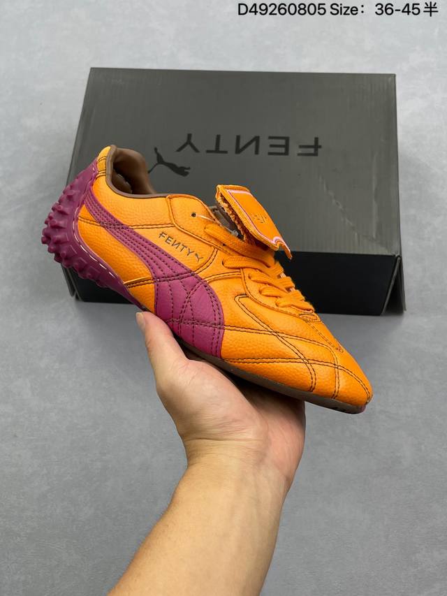 Puma Bella Ut Leather 彪马复古休闲跑步鞋 牛皮材质 真标带半码 尺码：36～45 带半码 编号：D49260805 货号：404813 0