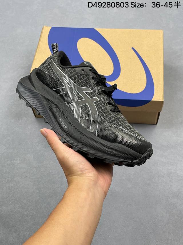 Asics Gel-Trabuco Max 3 亚瑟士 网面透气 耐磨 越野跑步鞋 这双鞋的外观设计超级吸引人 简约大气 色彩搭配也很时尚 Asics亚瑟士的独