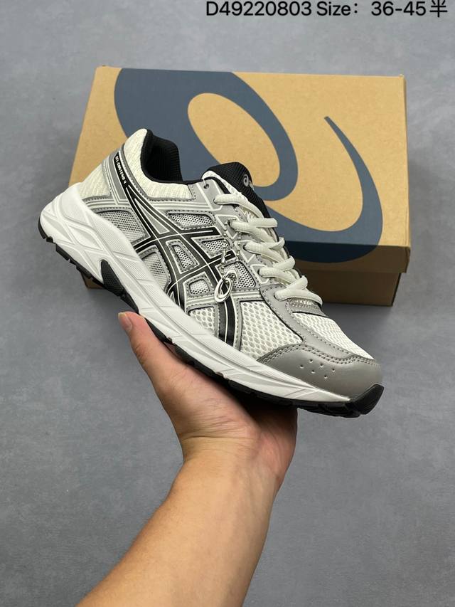 Asics Gel-Contend 4 亚瑟士减震防滑运动跑步鞋 上架实拍 鞋款采用亚瑟士Amplifoam科技，为运动中带来回弾性和轻量性感受。工程网眼鞋面提