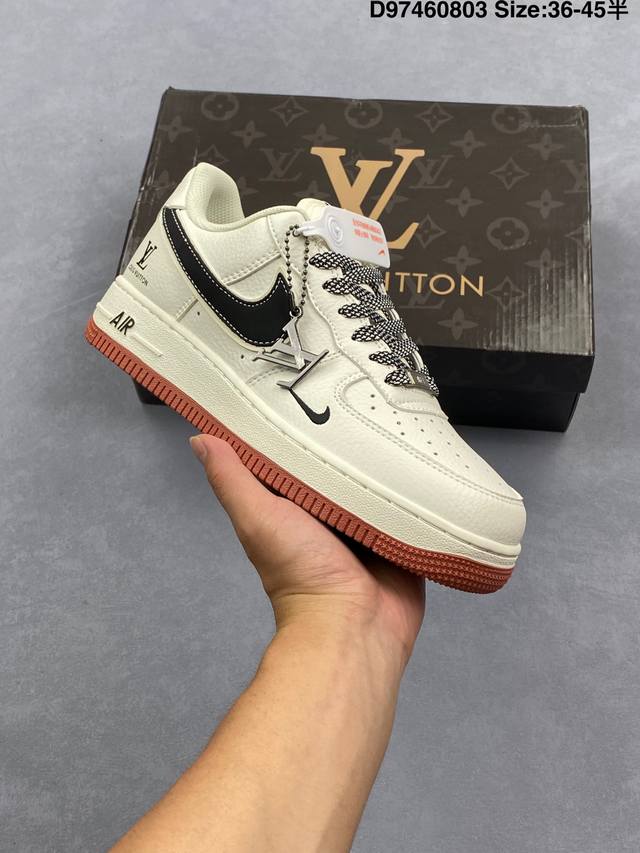 Nike Air Force 1‘07 Lv8 原楦头原纸板 打造纯正低帮空军版型 专注外贸渠道 全掌内置蜂窝气垫 原盒配件 原厂中底钢印、拉帮完美 货号:Cs