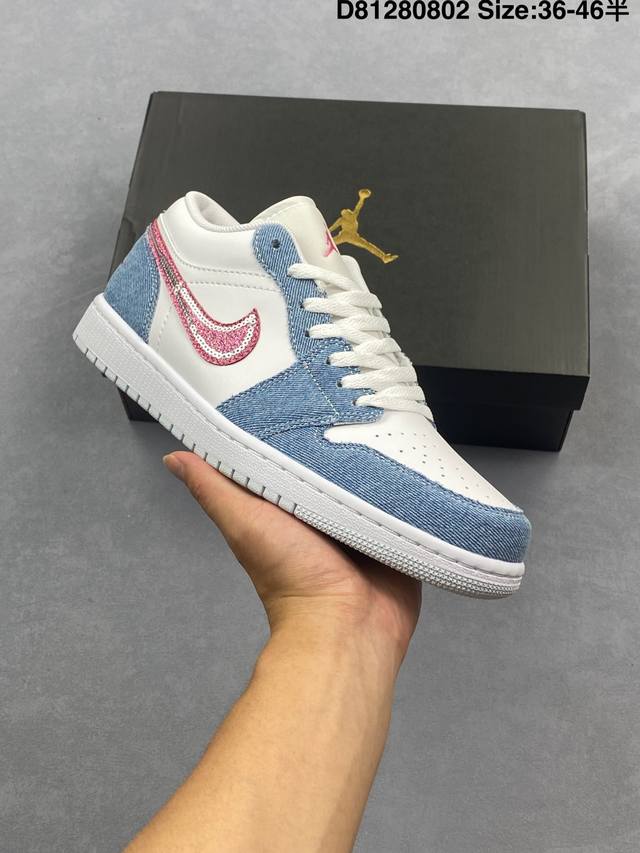 公司级Nike Air Jordan 1 Low Aj1乔1低帮休闲板鞋 同步官方配色 官方货号:Hq 1 400 尺码:36 36.5 37.5 38 38.