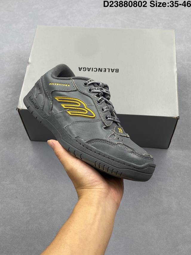 最新外贸批次 Balenciaga巴黎世家 Hamptons Worn-Out 白色 货号：841763Wcurs9000 尺码：35 36 37 38 39