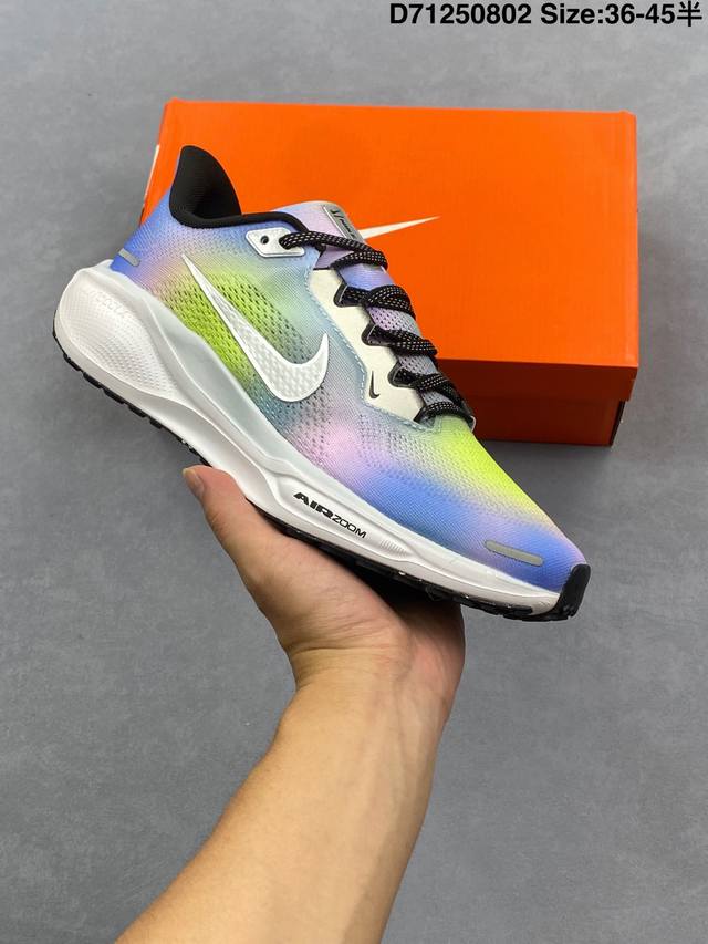 Nike Pegasus Plus 41舒适百搭防滑耐磨 低帮 休闲跑步鞋 采用全新双层超轻透气网眼布材质 内里嵌入定型海绵 中底搭载前Zoom 全掌React
