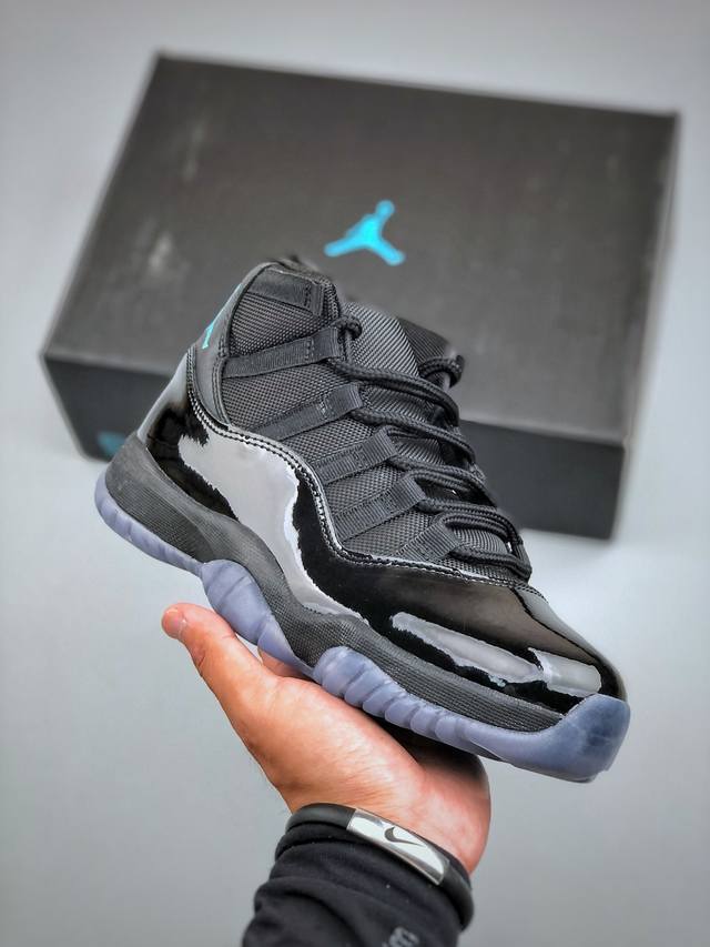 Air Jordan 11 Retro Gamma Blue Aj11 乔11全新伽玛蓝 Ct8012-047领口定型与填充物饱和度完美契合鞋身主材质均来自三本