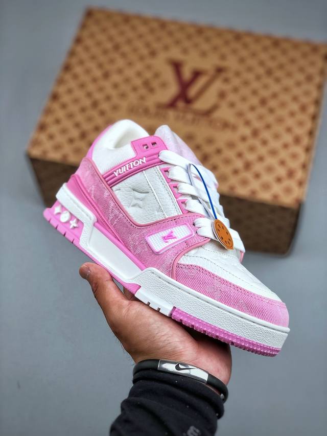 Tyler X Louis Vuitton 路易威登 Lv Trainer 联名款 低帮休闲板鞋 海淘代购同渠道品质 高端零售 外贸充正专供 原版购入开发 Zp