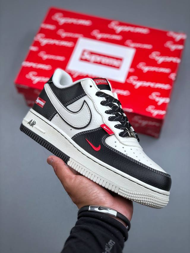 C版 Nike Air Force 1‘07联名款 原楦头原纸板 打造纯正低帮空军版型专注外贸渠道 全掌内置蜂窝气垫 原盒配件 原厂中底钢印、拉帮完美 货号:C