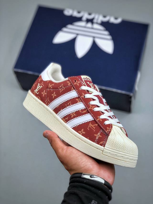 F版 Adidas Originals Superstar 联名款贝壳头 官网同步 实拍首发渠道正品订单 诠释市场最高工艺水平区别市面普通真标版本，进出专柜无压