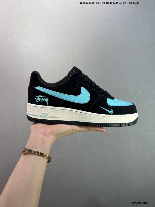 Nike Air Force 1 Low’07 空军一号低帮休闲板鞋 定制皮料 原楦原纸板 纯正空军版型 内置全掌气垫 货号：男 Cw2288-114 女 Dd