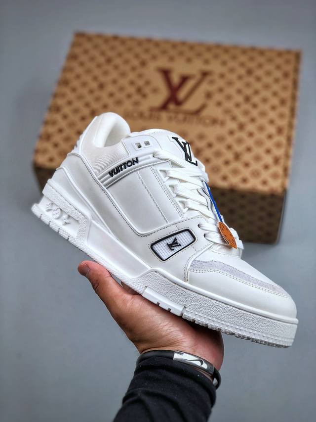 Tyler X Louis Vuitton 路易威登 Lv Trainer 联名款 低帮休闲板鞋 海淘代购同渠道品质 高端零售 外贸充正专供 原版购入开发 Zp