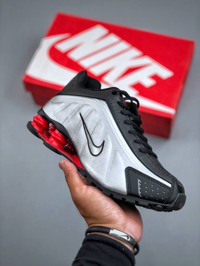 Nike Shox R4 高科技专利气柱弹簧跑步鞋 子弹 文斯卡特 原厂材质 随意对比任何版本 货号：Ar3565 011 尺码：36-45