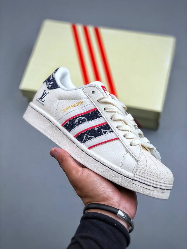 C版 Adidas Originals Superstar 联名款贝壳头 官网同步 实拍首发渠道正品订单 诠释市场最高工艺水平区别市面普通真标版本，进出专柜无压
