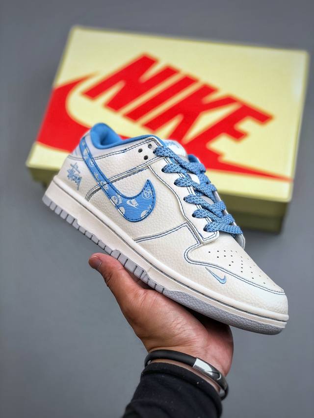 C版 Nike Dunk Low Retro 联名款 大厂出品 极力推荐原装头层材料 独家版型蒸餾加工帶來的是更好的视觉和脚感体验大厂纯原品质出货 清洁度 电绣