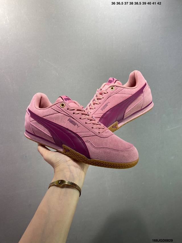 Puma Bella Donna Nylon 时尚舒适 减震透气 低帮 生活休闲鞋 彪马复古板鞋 货号：403554 03 尺码：36 36.5 37.5 38