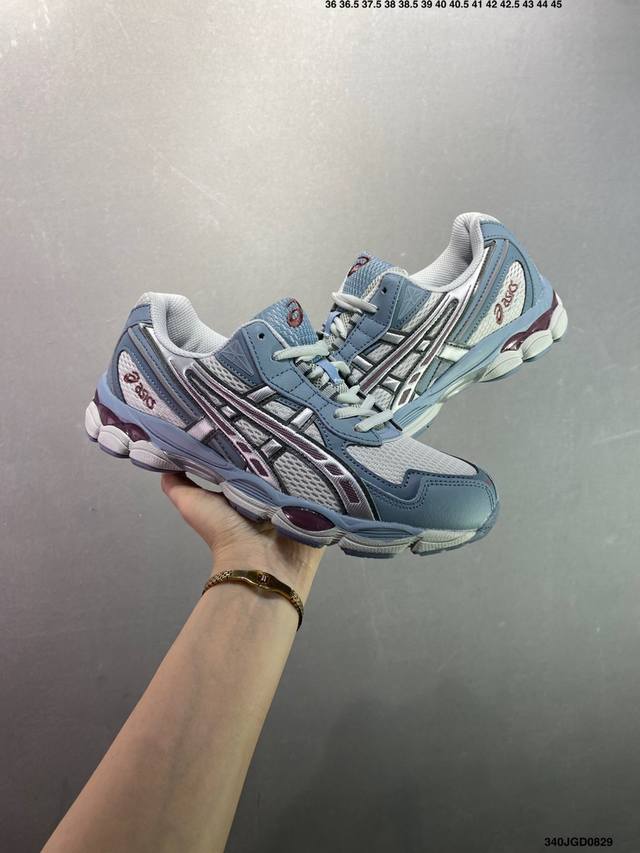 Asics Gel-Nyc系列 2055舒适百搭 低帮 休闲跑步鞋 尺码:36 37 37.5 38 39 39.5 40.5 41.5 42 42.5 43.