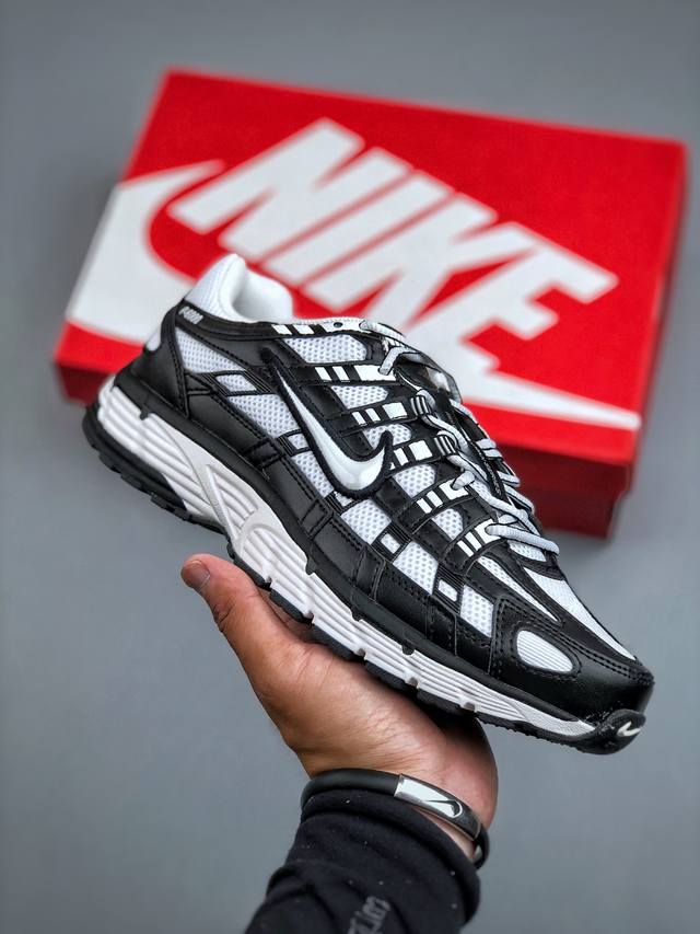 Nike P-6000 Prm 复古休闲运动老爹鞋 #层次鲜明线条设计 摆脱厚重外形 超轻鞋身 细节随意对比 货号：Bv1021 0113尺码：36-45 半
