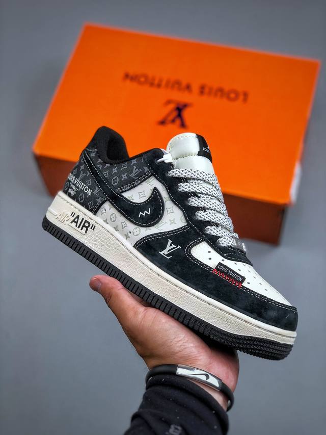 Xc Nike Air Force 1‘07 联名款 原楦头原纸板 打造纯正低帮空军版型专注外贸渠道 全掌内置蜂窝气垫 原盒配件 原厂中底钢印、拉帮完美 货号：