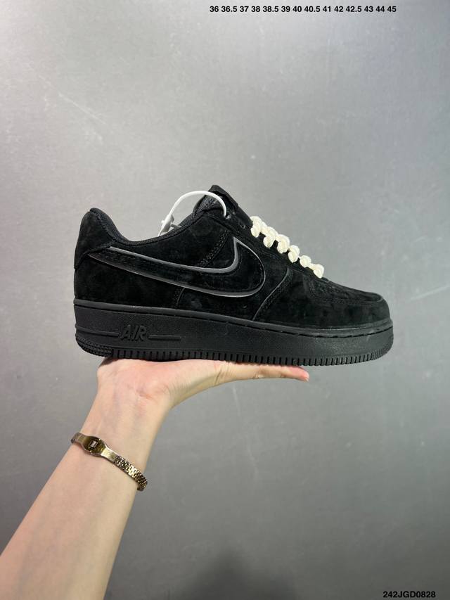 Nike Air Force 1 Low’07 空军一号低帮休闲板鞋 定制皮料 原楦原纸板 纯正空军版型 内置全掌气垫 货号：男 Cw2288-114 女 Dd