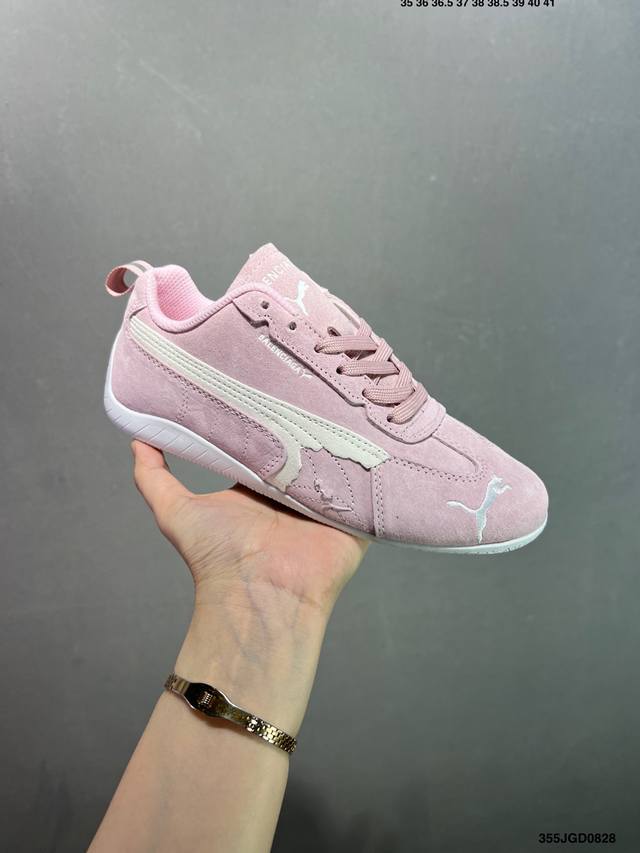 Puma Speedcat Og 彪马 防滑耐磨生活休闲 运动鞋 极速赛车系列 复古运动休闲跑鞋 充正版本 鞋面设计轻量透气 提供了舒适性和穿着感受 柔软内里材