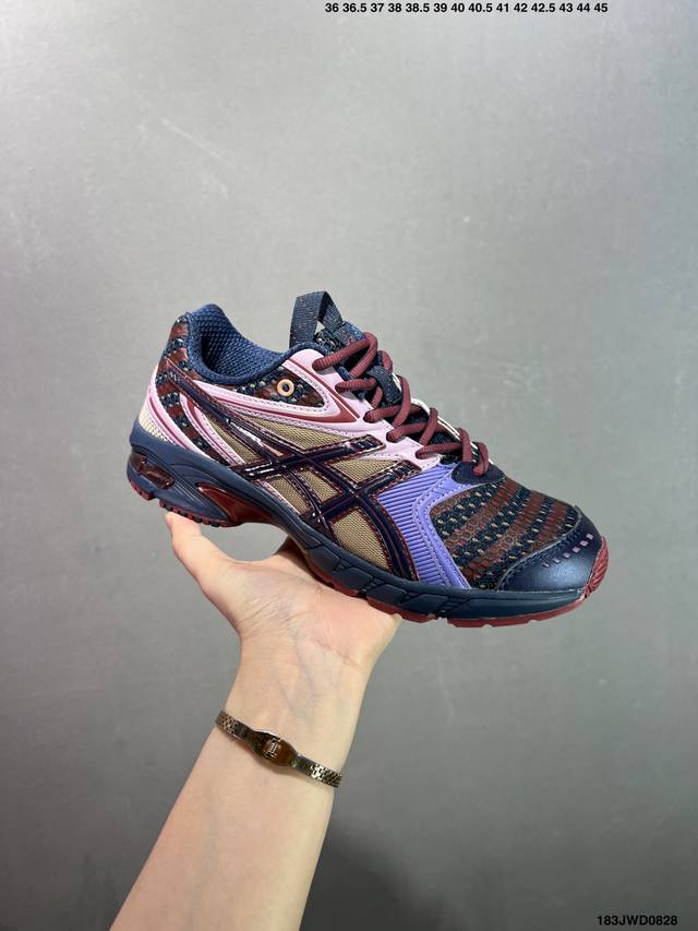 公司级Asics亚瑟士新款Gel-Ds Trainer 14情侣运动鞋时尚复古运动休闲鞋 整体色调采用了米色和绿色等大地色系，宛如将澳大利亚的自然风光浓缩于鞋身