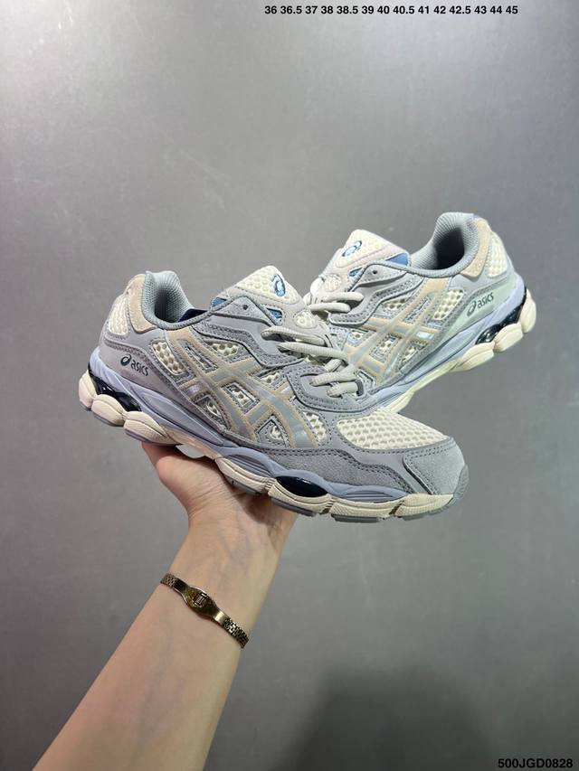 Asics 亚瑟士Gel-Nyc 透气网眼鞋面配合部分合成革材质 采用全新Ahar+橡胶材质 更加耐磨 货号: 1A789-020 尺码:36～45 Id:50