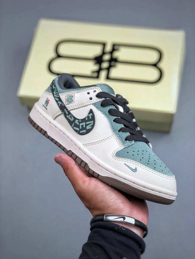 F版 Nike Dunk Low Retro 联名款 耐克 低帮休闲运动板鞋原装头层材料 用料绝不含糊 独家版型蒸餾加工帶來的是更好的视觉和脚感体验 清洁度 电