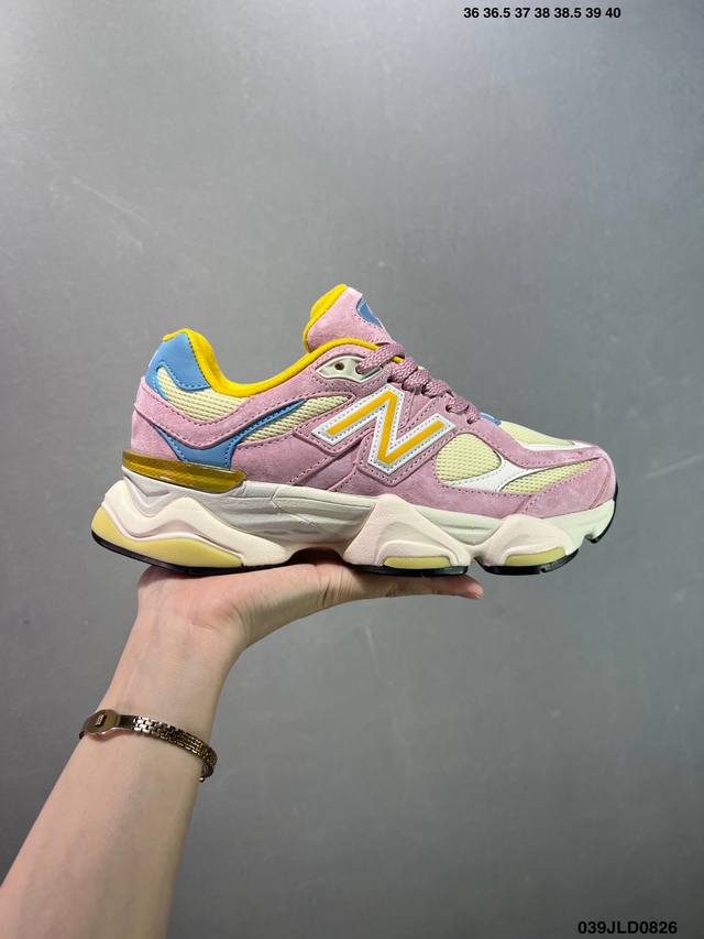 公司级Joe Freshgoods X New Balance Nb9060 联名款 复古休闲运动慢跑鞋 鞋款灵感源自设计师本人对夏日的怀日回忆。鞋面大身由空间