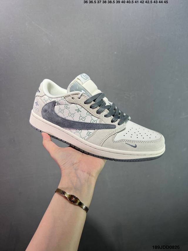 Nike Air Jordan 1 Low 定制配色 定制Aj联名-高端定制 低帮复古文化板鞋 #定制鞋盒 大厂纯原品质出货 超高清洁度 皮料切割干净无任何毛边