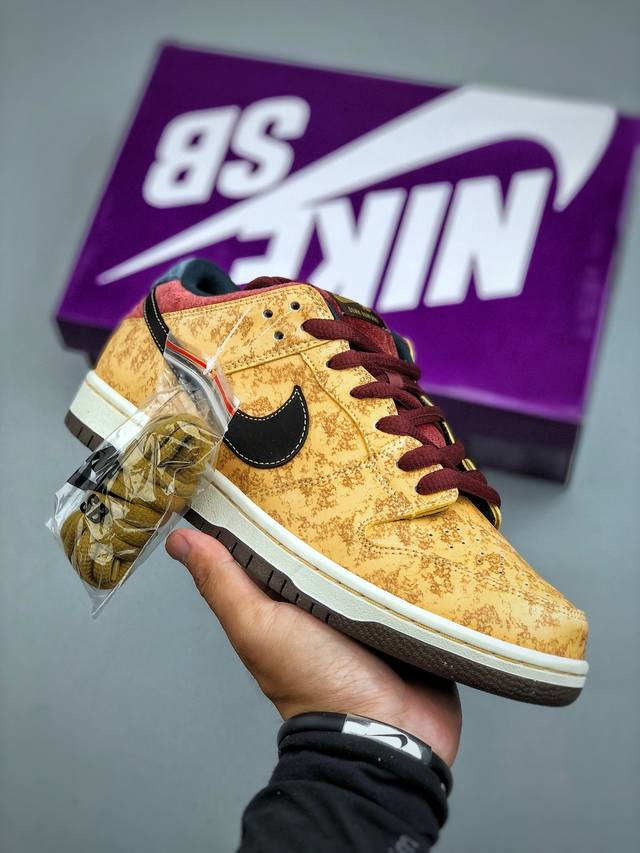 S版 Nike Sb Dunk Low Pro 独家版型蒸餾加工帶來的是更好的视觉和脚感体验 超高清洁度 皮料切割干净无任何毛边 细节完美 货号：Fz1278