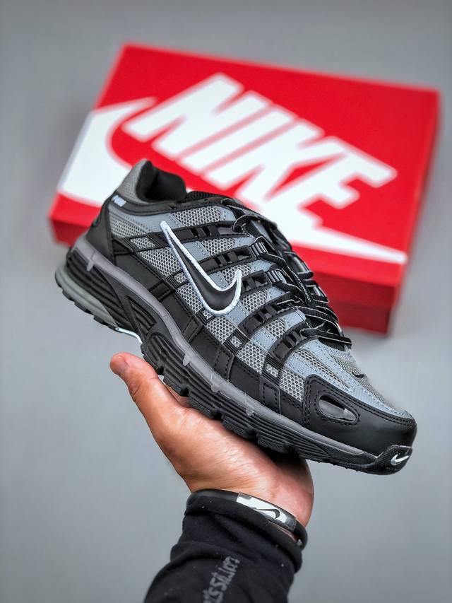 Nike P-6000 Prm 复古休闲运动老爹鞋 #层次鲜明线条设计 摆脱厚重外形 超轻鞋身 细节随意对比 货号：If6199 003 尺码：39-45 半