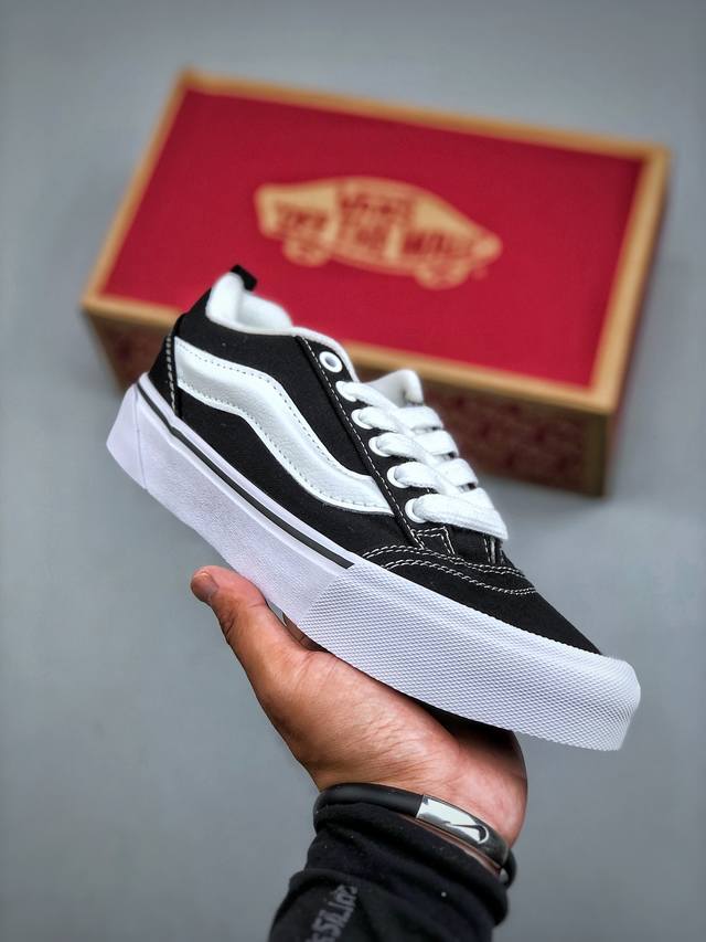 注意材质全帆布！ Peachesxvans Knuskoo Vans麵包鞋黑色帆布防滑輕便低幫板鞋男女同款 颜色:Vans面包经典全帆布 尺码：35-44 半
