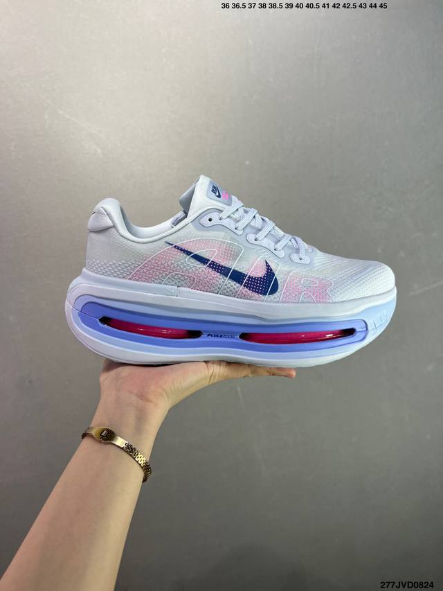 公司级Nike Vomero Premium 耐克 舒适减震防滑 低帮跑步鞋 全掌Reactx泡绵中底 前掌和后跟还配备了Air Zoom气垫单元 据说跑起来更
