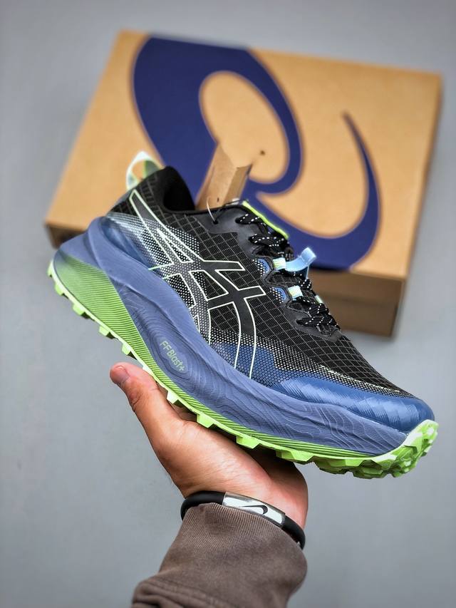 Asics Gel-Trabuco Max3 复古亚瑟士透气休闲鞋缓震男子耐磨跑步鞋 鞋面采用无缝线鞋面 贴合脚型 穿着舒适中底360°环绕式Gl 提供良好的缓