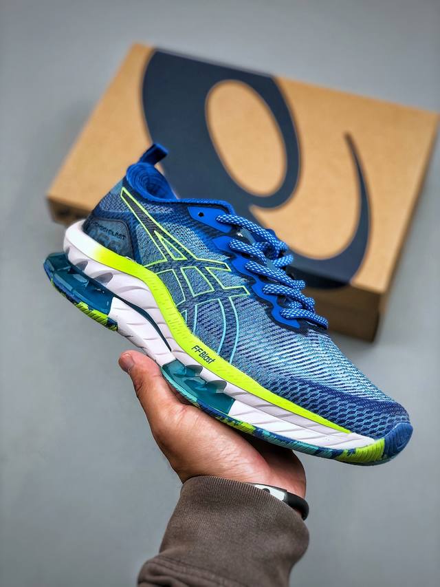 Asics Gel-Kinsei Blast Le舒适时尚 织物 低帮 长跑跑步鞋 Gel-Kinsei Blast 鞋专为寻求平稳步伐的长跑运动员而设计。我提