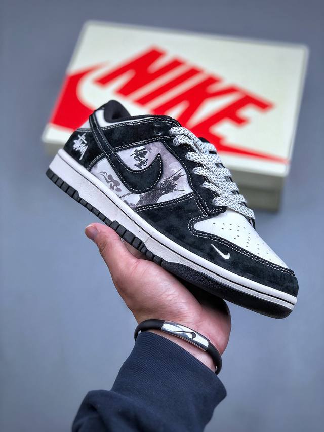 纯原特价 Nike Sb Dunk Low 斯图西联名-黑悟空 周年高端定制 低帮休闲板鞋 Xx2025-555 #定制鞋盒 大厂纯原品质出货 超高清洁度 皮料