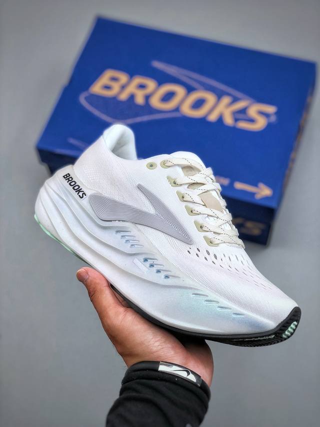 S版 Brooks布鲁克斯 Glycerin Max 舒适简约防滑耐磨低帮跑步鞋 #原鞋原数据开发 实拍调校N版已经零色差零失真 百分百还原实物色彩所见即所得