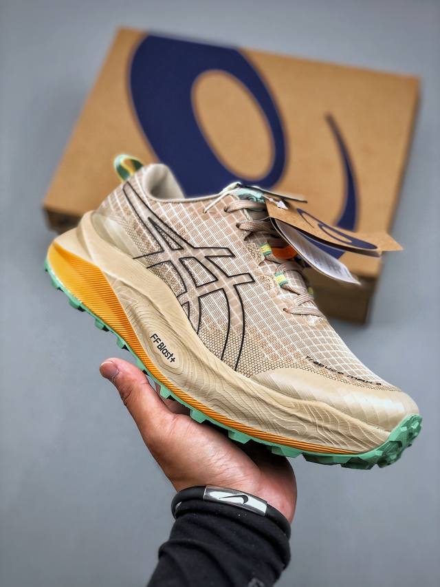 Asics Gel-Trabuco Max3 复古亚瑟士透气休闲鞋缓震男子耐磨跑步鞋 鞋面采用无缝线鞋面 贴合脚型 穿着舒适中底360°环绕式Gl 提供良好的缓