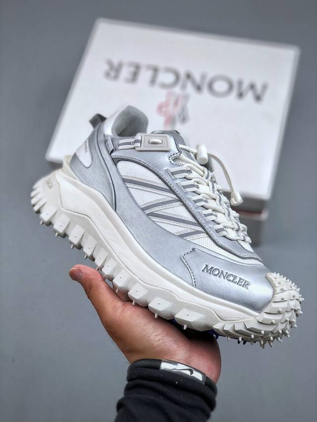 Moncler 盟可睐 蒙口 Trailgrip Gtx 抗撕裂材质山地户外鞋 #鞋身采用Cordura防撕裂尼龙 Gore-Tex防水材质 中底内置全掌碳板